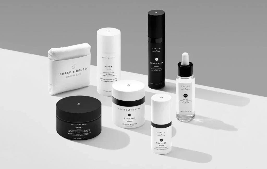 Pestle & Mortar Skincare Products