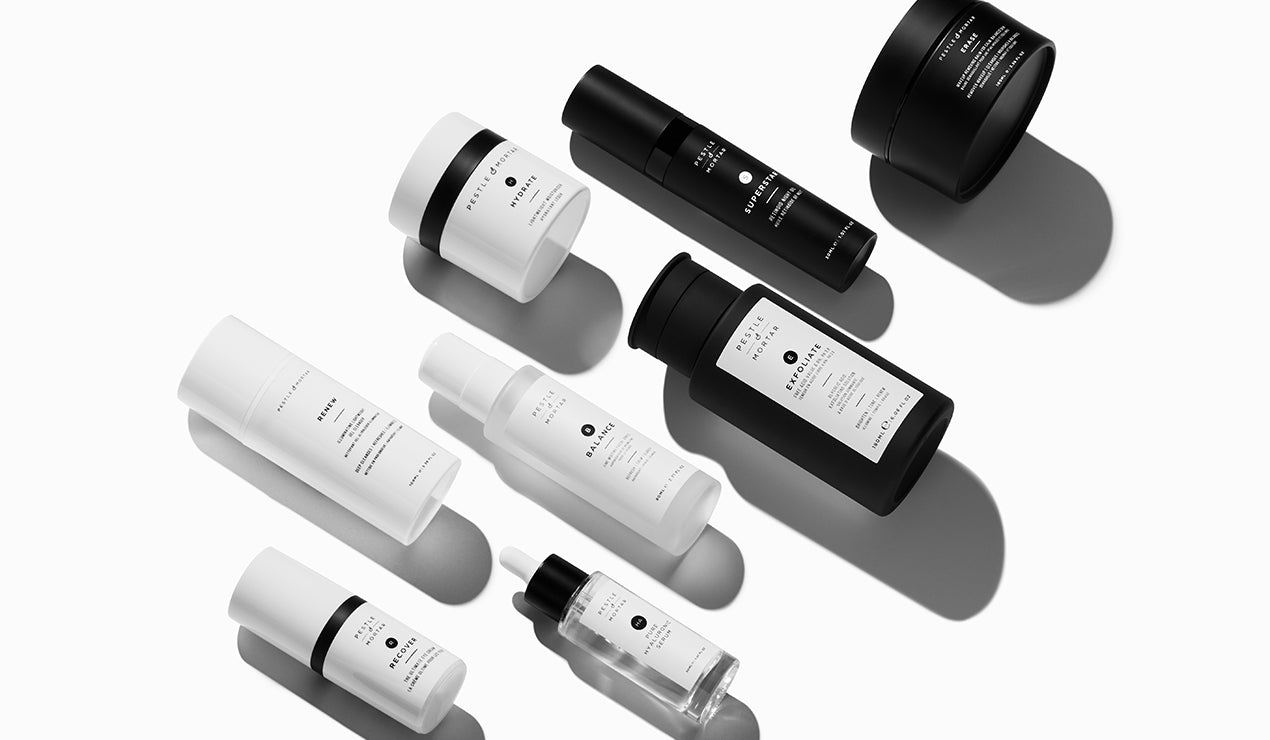 Pestle & Mortar Skincare Products