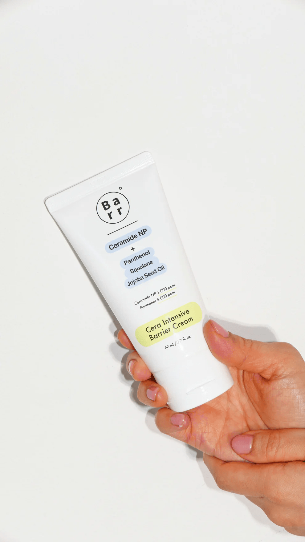 Barr Cera Intensive Barrier Cream Hands Holding