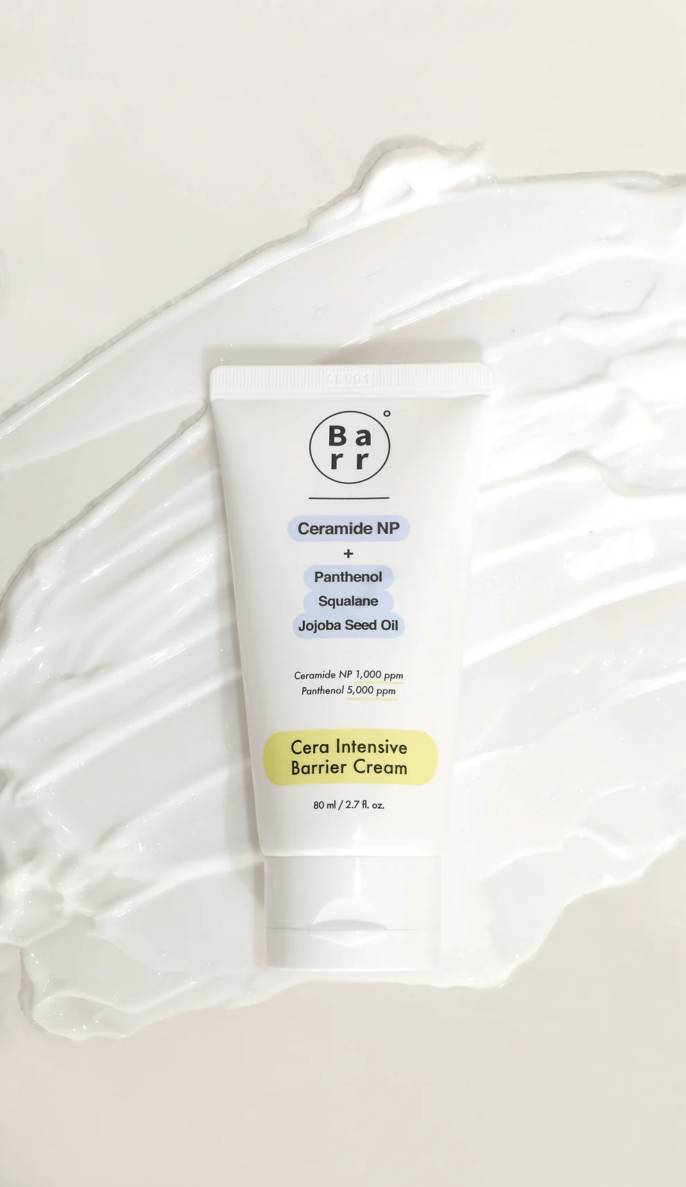 Barr Cera Intensive Barrier Cream Texture Background