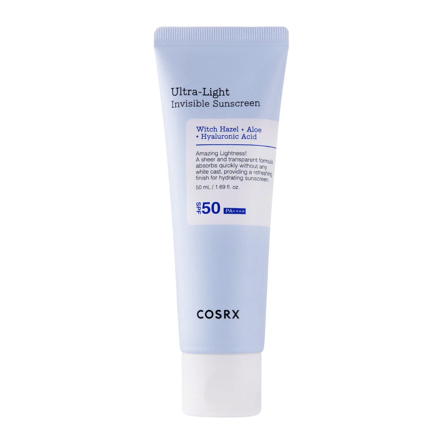 COSRX Aloe Soothing Sun Cream SPF50+ - Sunscreen for Sensitive Skin