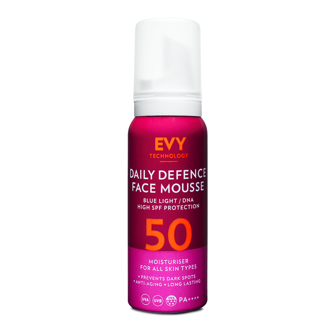 Evy Technology Daily Defence Face Mousse SPF50 Melanoma Awareness Edition