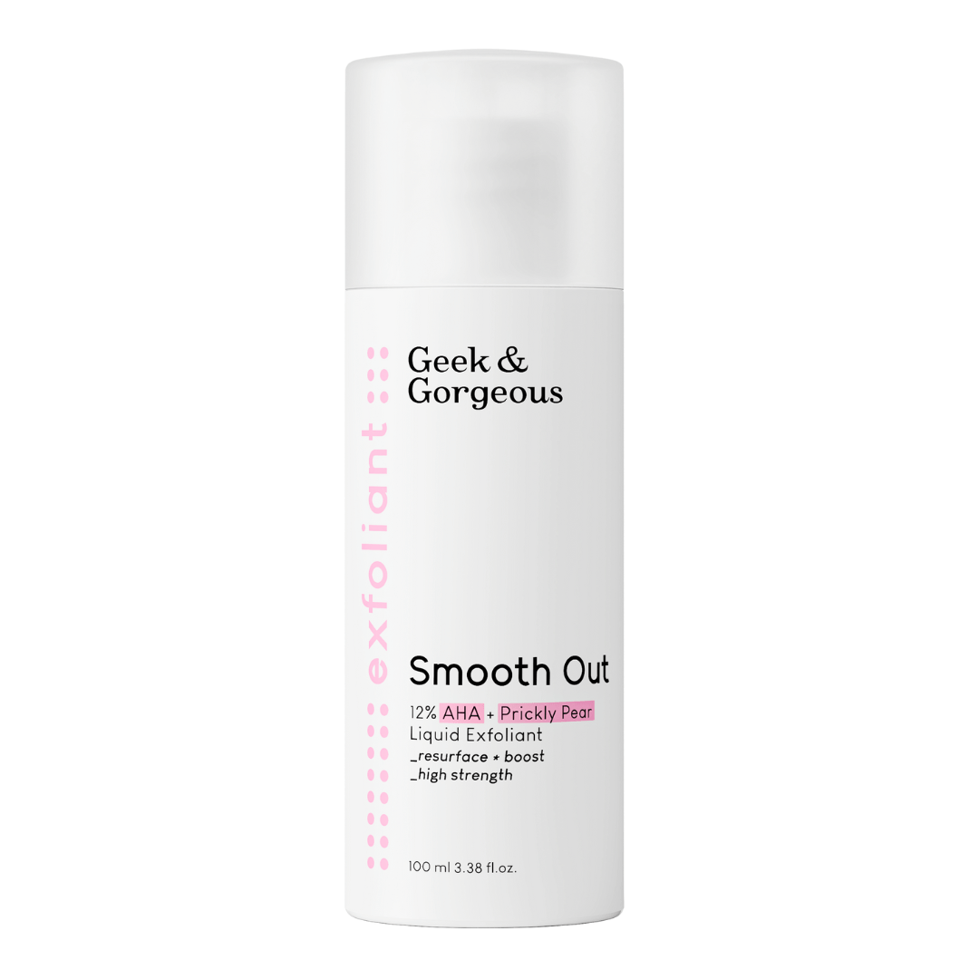 Geek & Gorgeous Smooth Out Exfoliant Toner - Disruptif Beauty