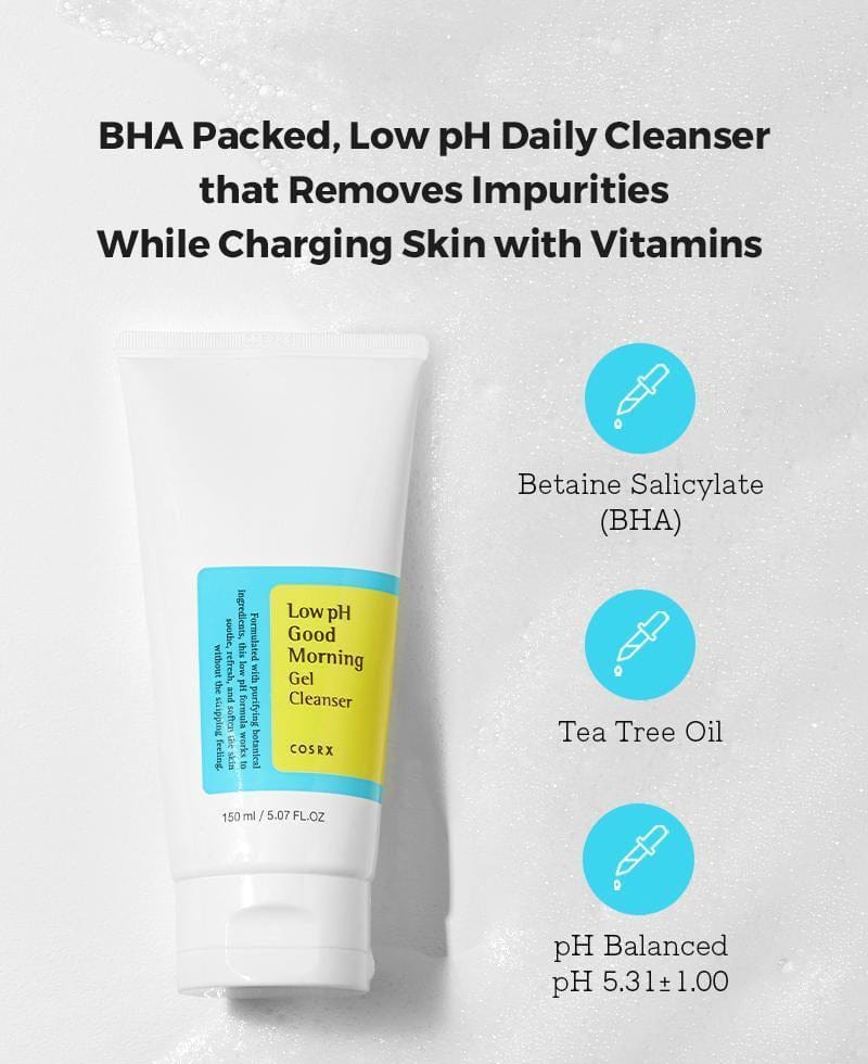 Cosrx Low pH Good Morning Gel Cleanser