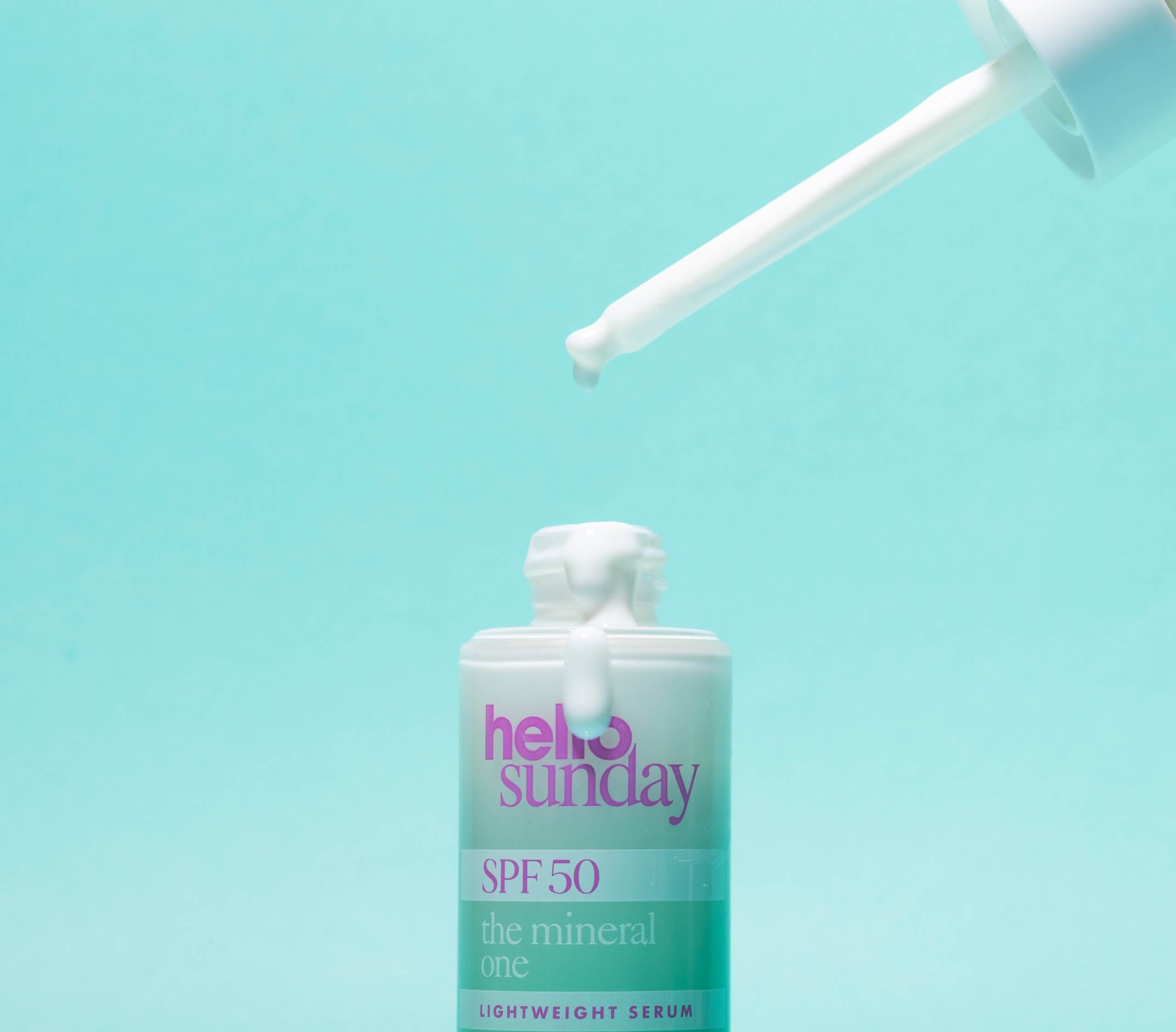 Hello Sunday The Mineral One - Lightweight Serum Drops SPF50 - Disruptif Beauty