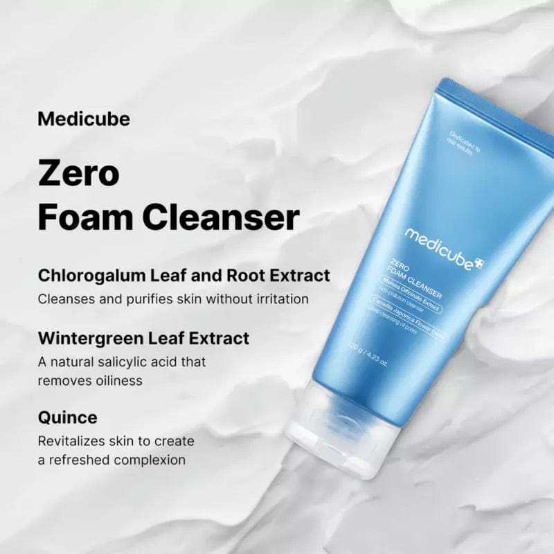 Medicube Zero Foam Cleanser – Deep Pore Cleansing | Disruptif Beauty