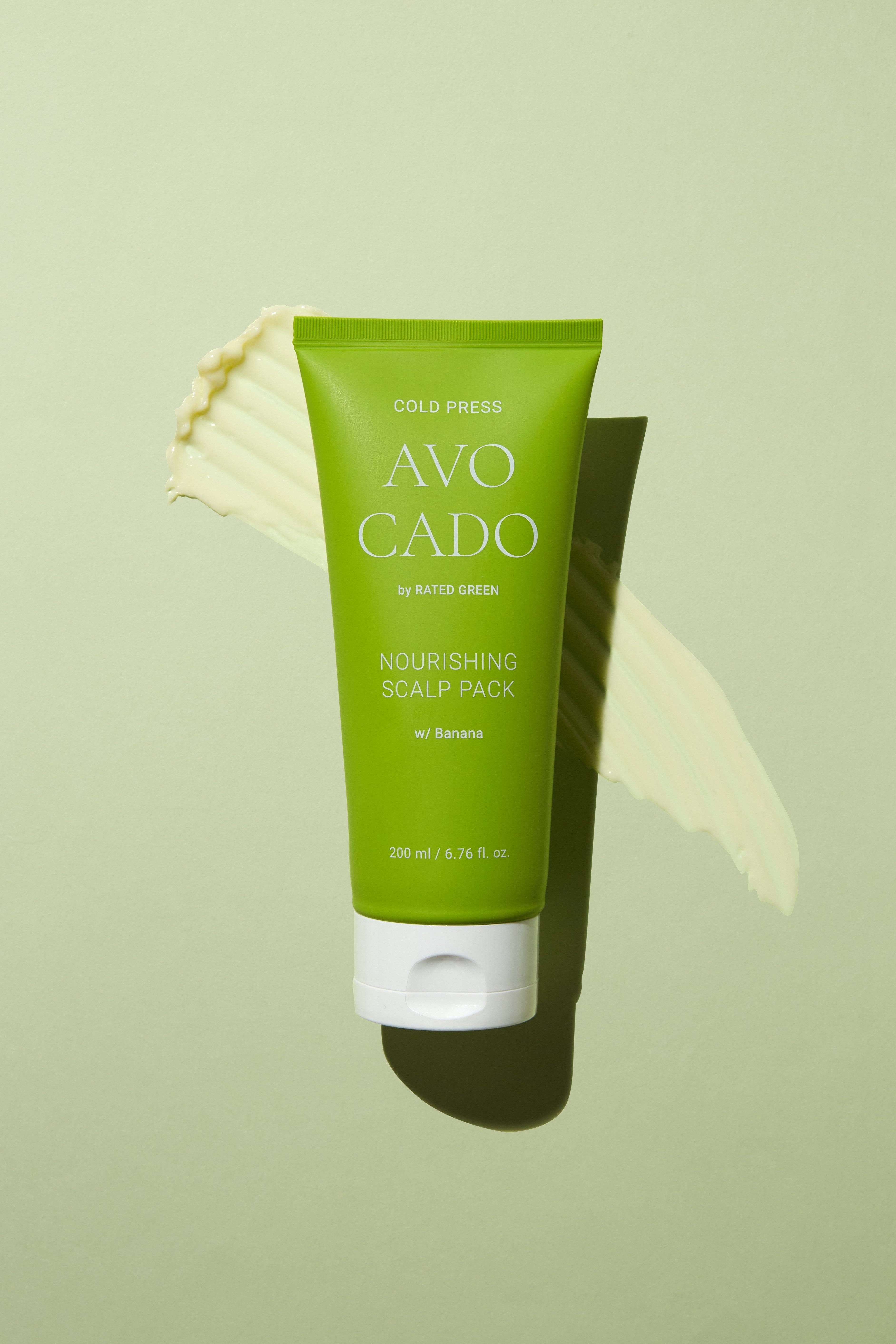 Rated Green Cold Press Avocado Nourishing Scalp Pack 200 mL - Disruptif Beauty