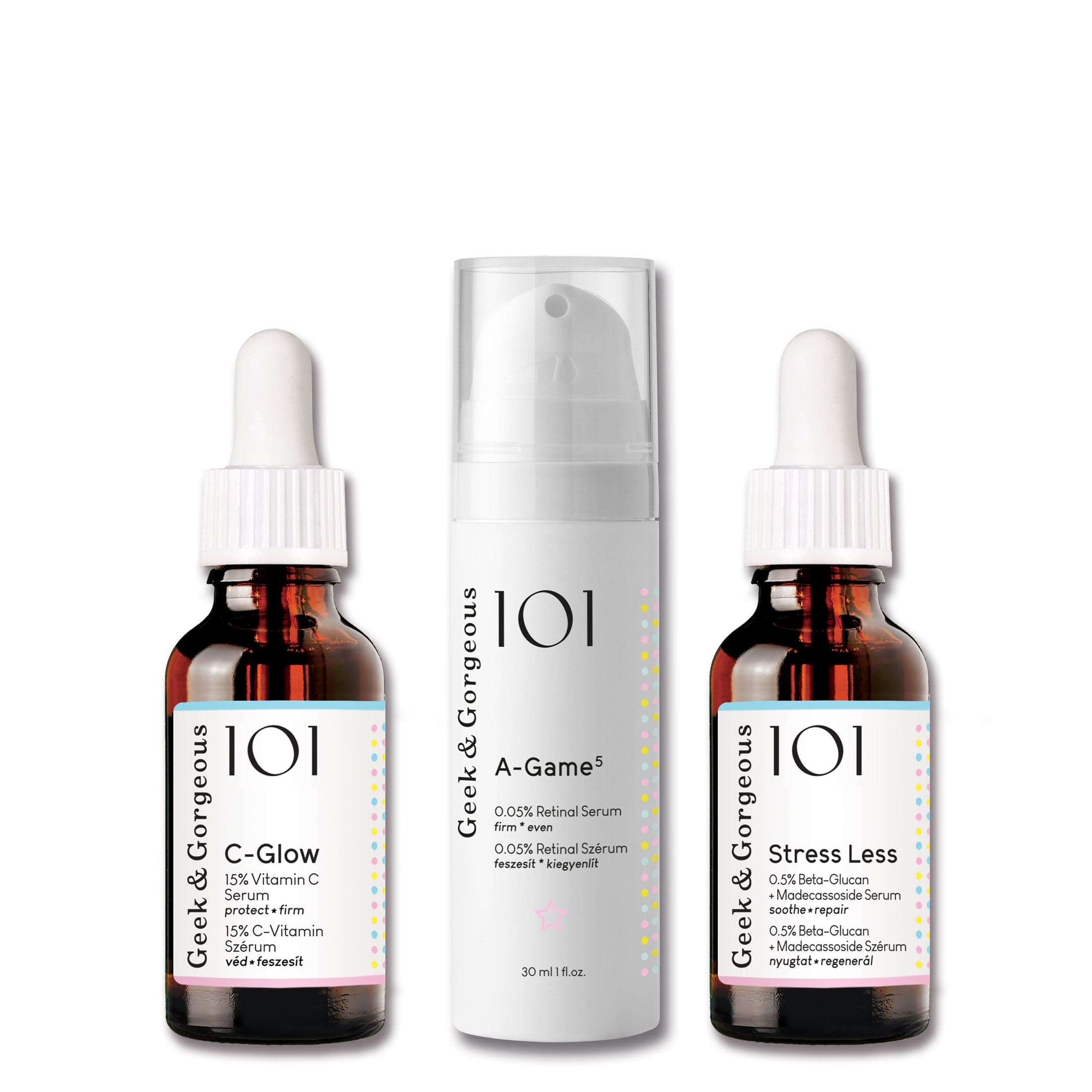 Geek & Gorgeous Age Smart Kit - Disruptif Beauty