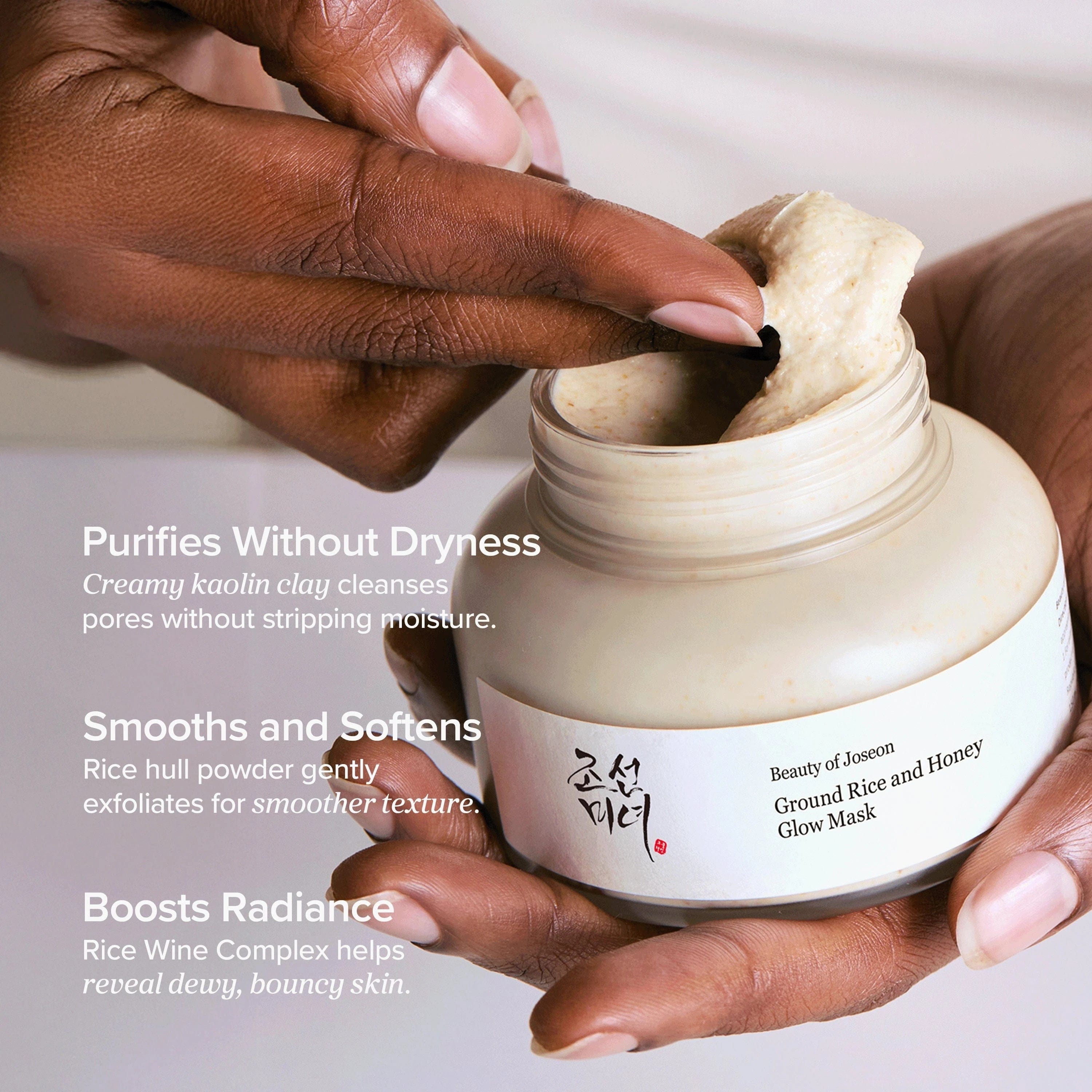 Beauty of Joseon Ground Rice & Honey Glow Mask - Brightening Clay Mask