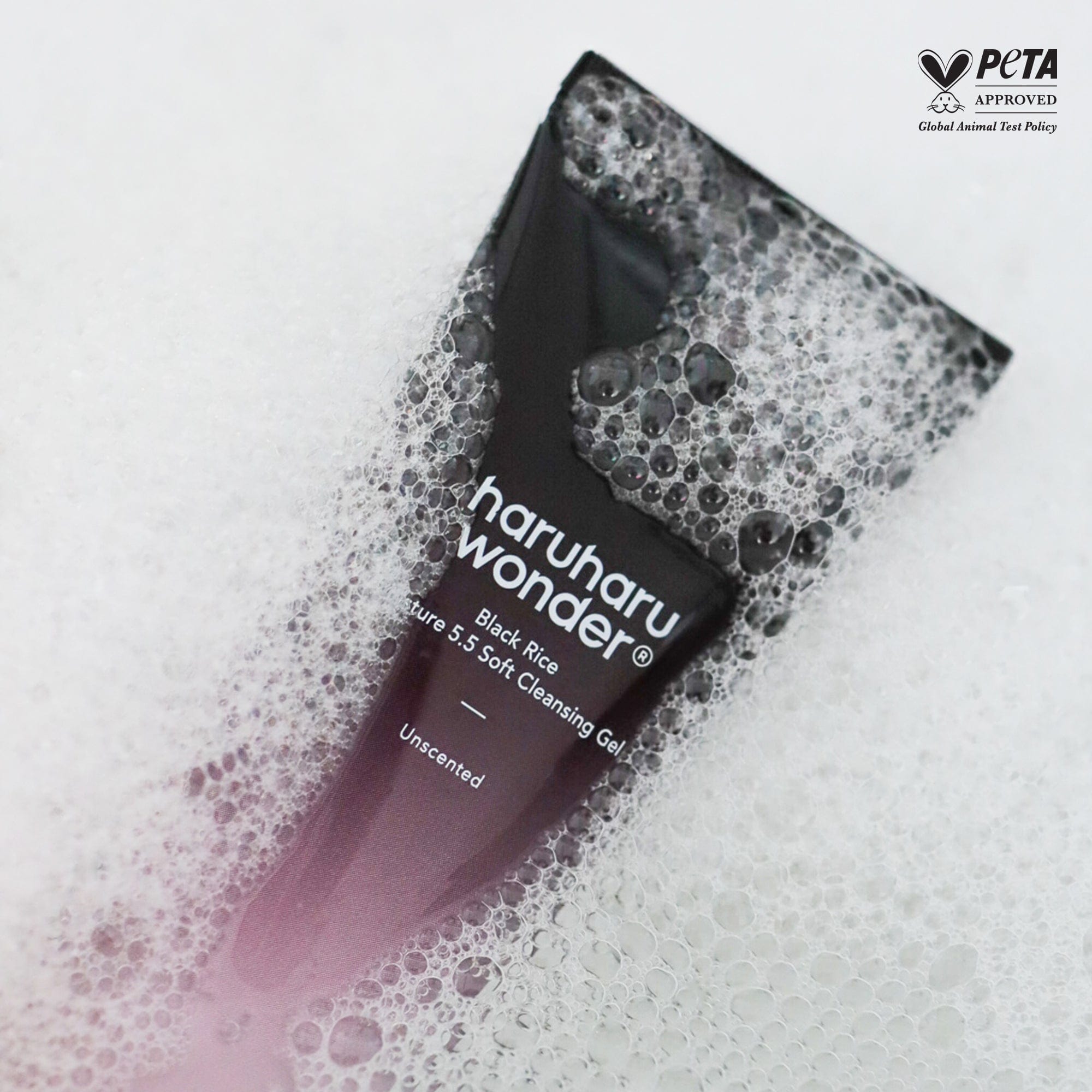 Haruharu Wonder Black Rice Moisture 5.5 Soft Cleansing Gel