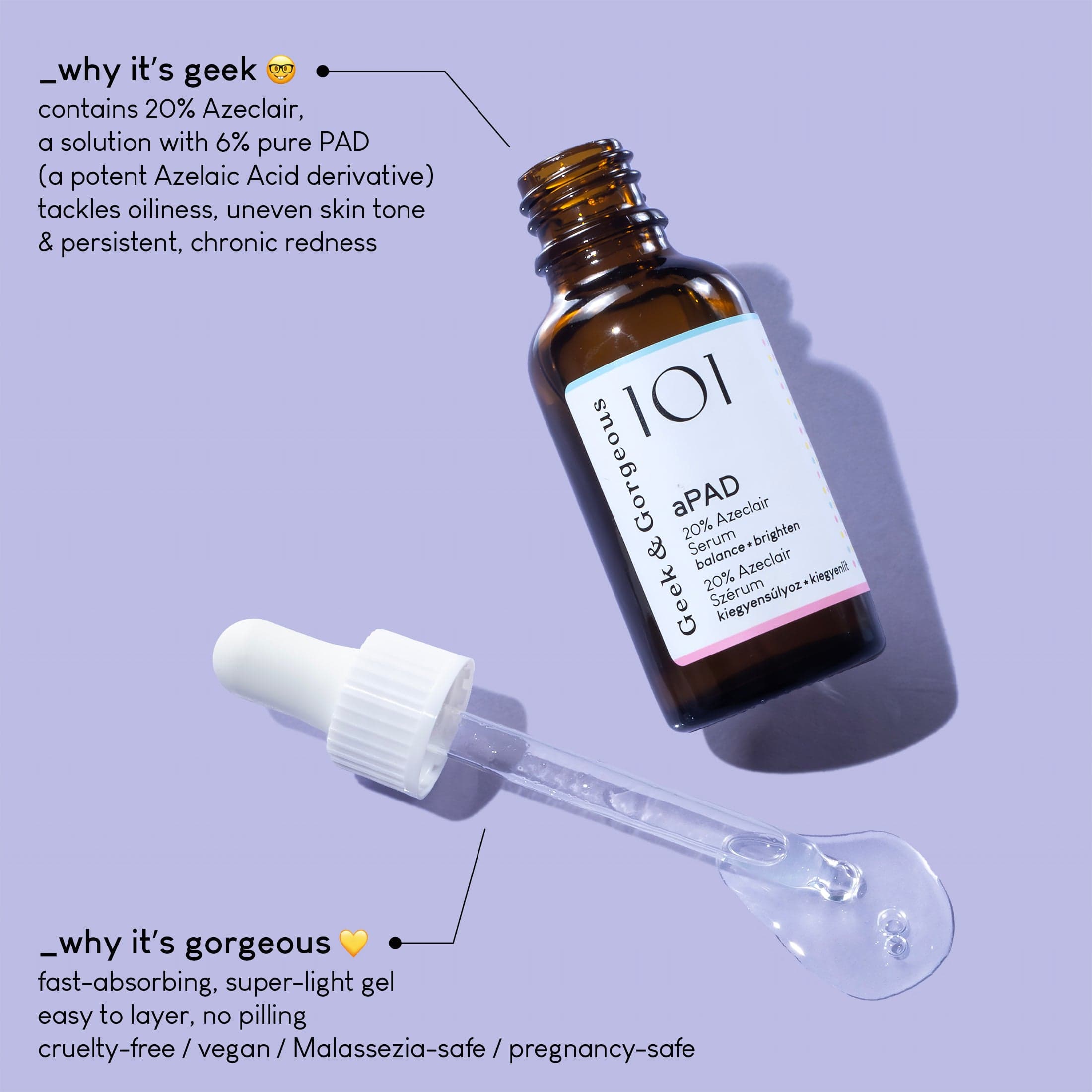 Geek & Gorgeous aPAD Serum