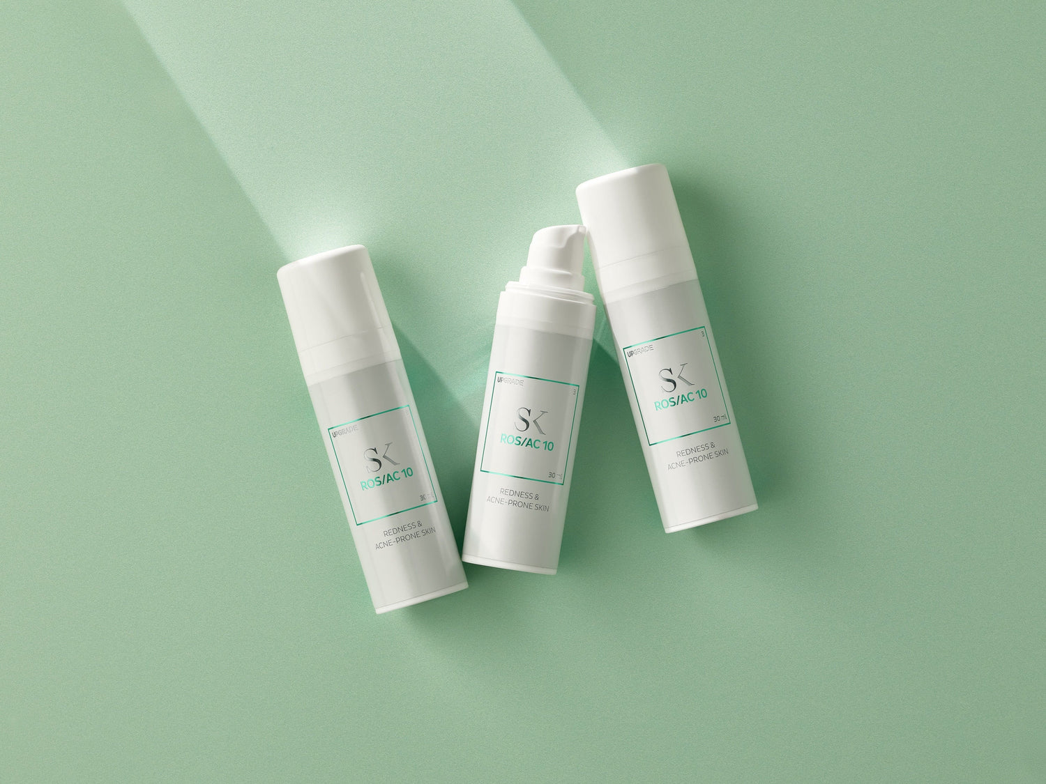 Skintegra ROS/AC1 serum with green background