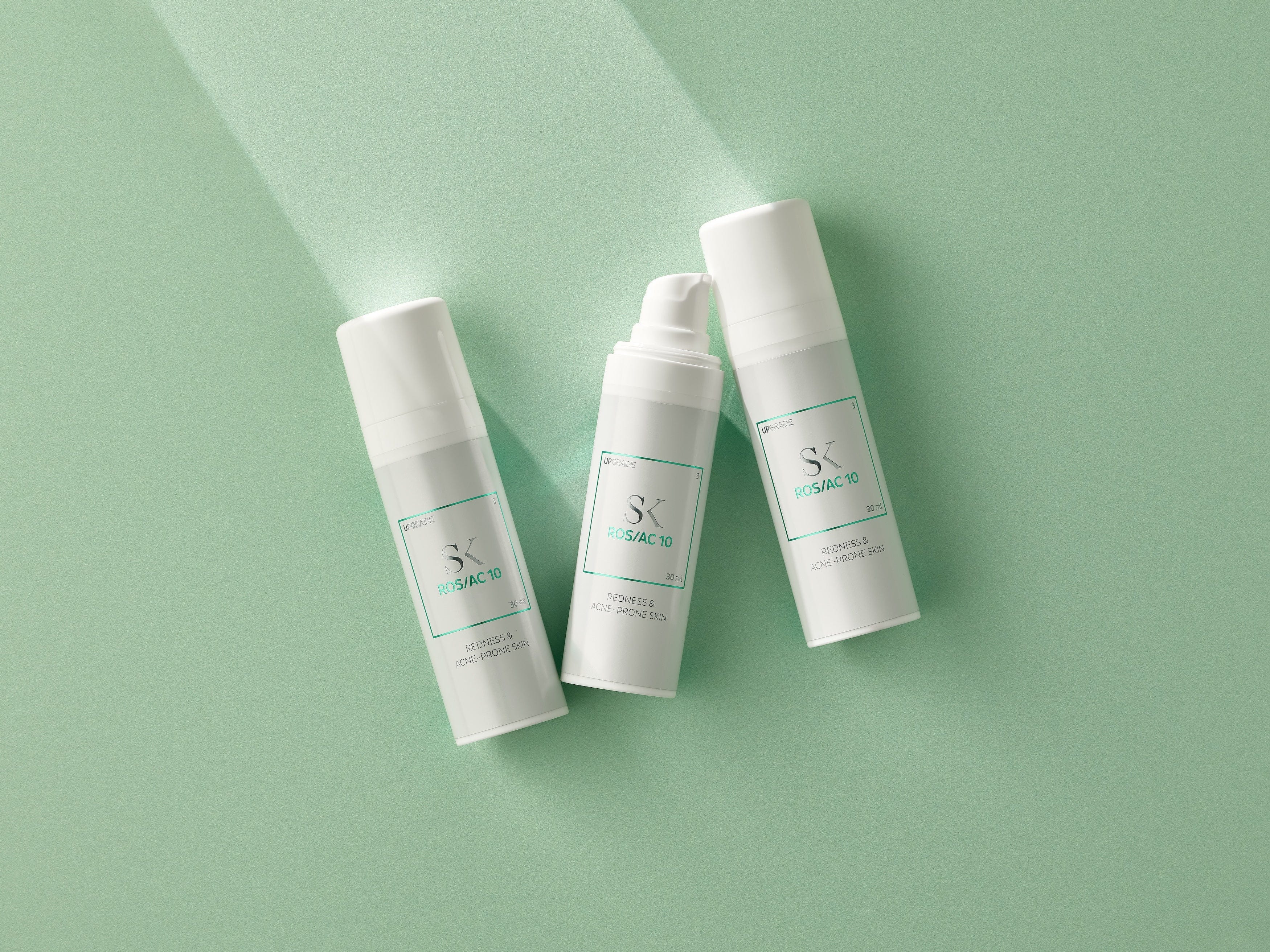 Skintegra ROS/AC1 serum with green background