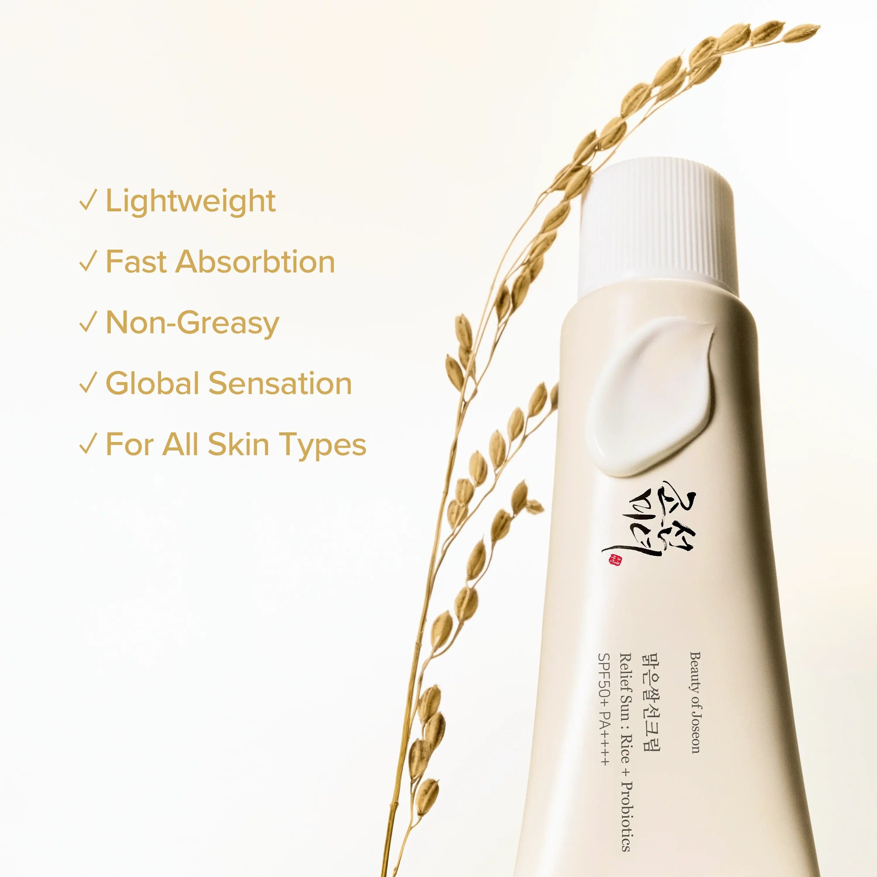 Beauty of Joseon Relief Sun SPF50+ | Korean Sunscreen Switzerland