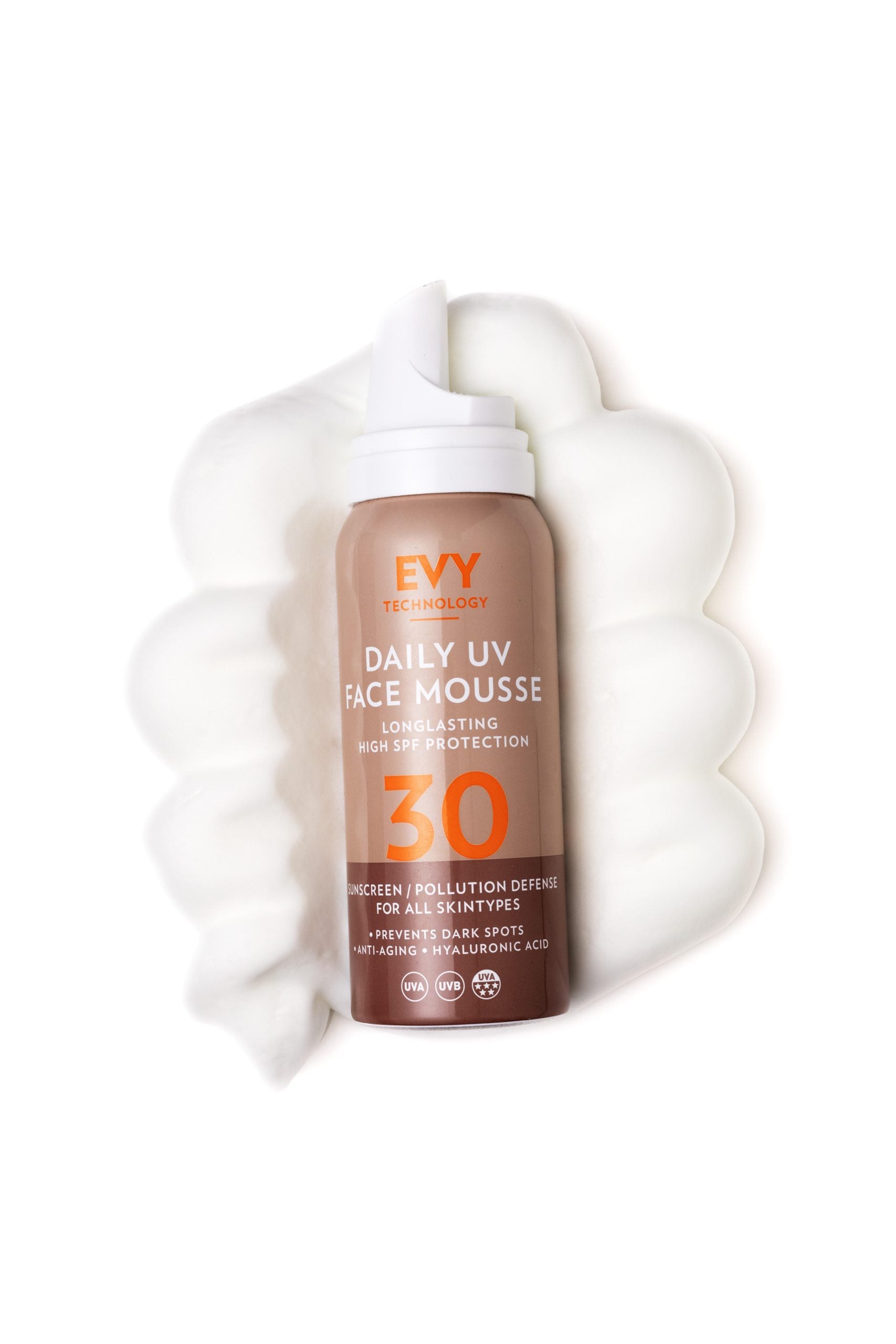 Evy Technology Daily UV Face Mousse SPF30