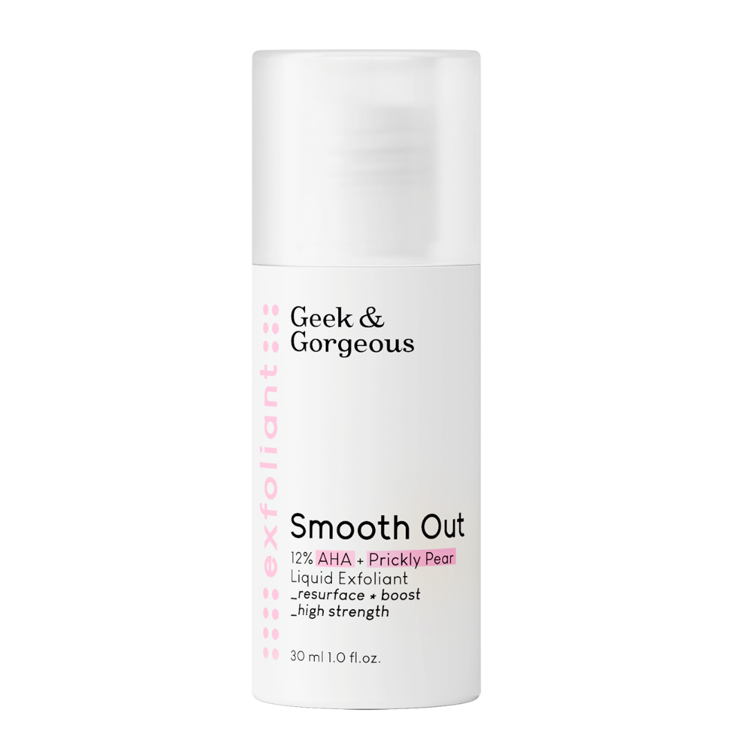 Geek & Gorgeous Smooth Out Exfoliant Toner - Disruptif Beauty 