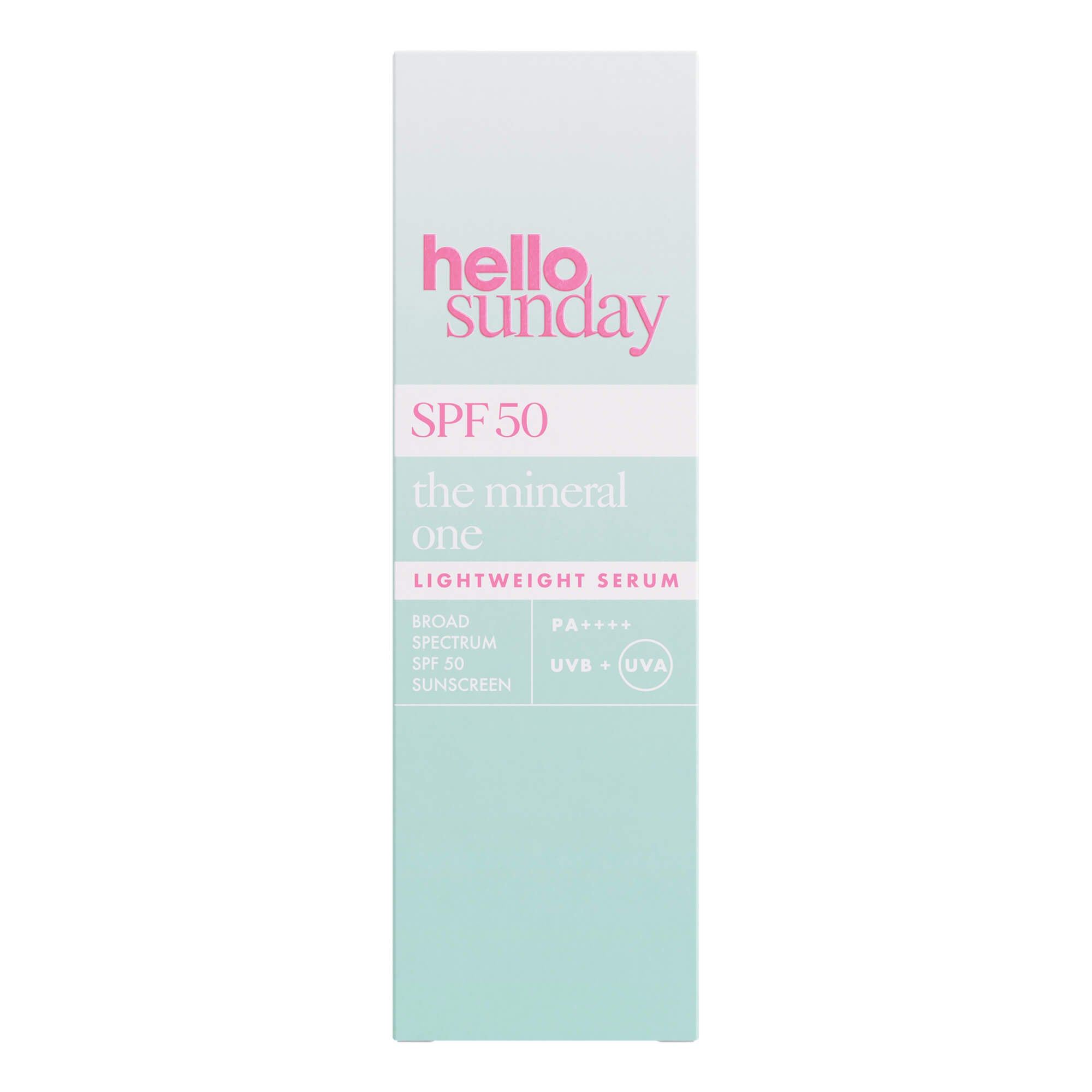 Hello Sunday The Mineral One - Lightweight Serum Drops SPF50