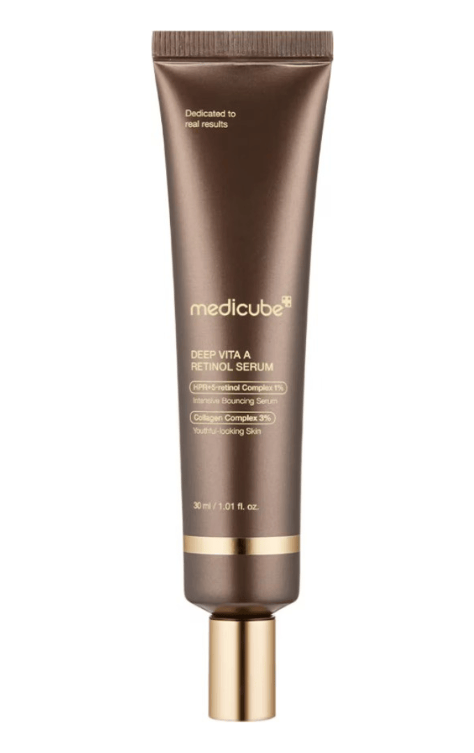 Medicube Deep Vita A Retinol Serum white background - Disruptif Beauty