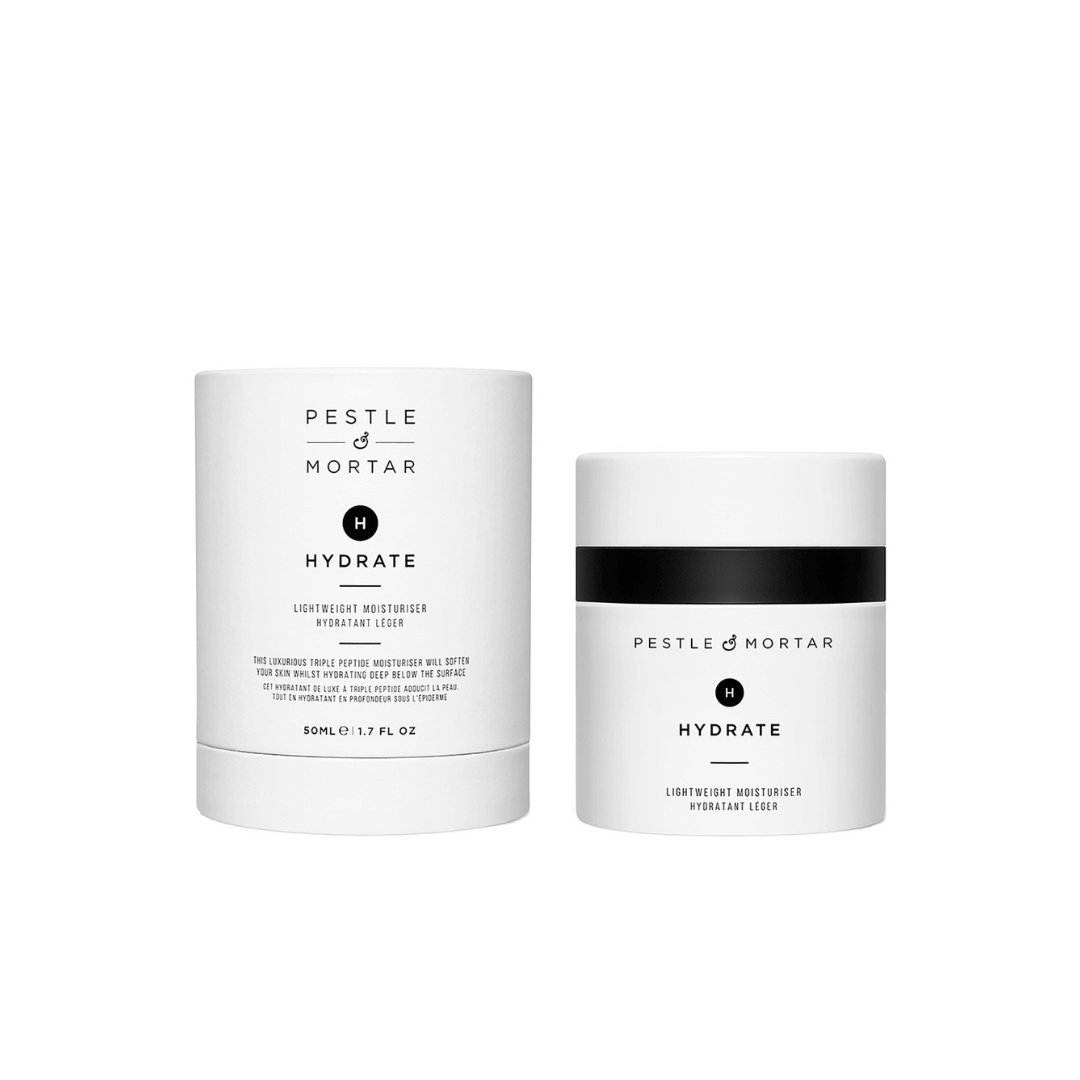 Pestle & Mortar Hydrate Moisturizer Packaging