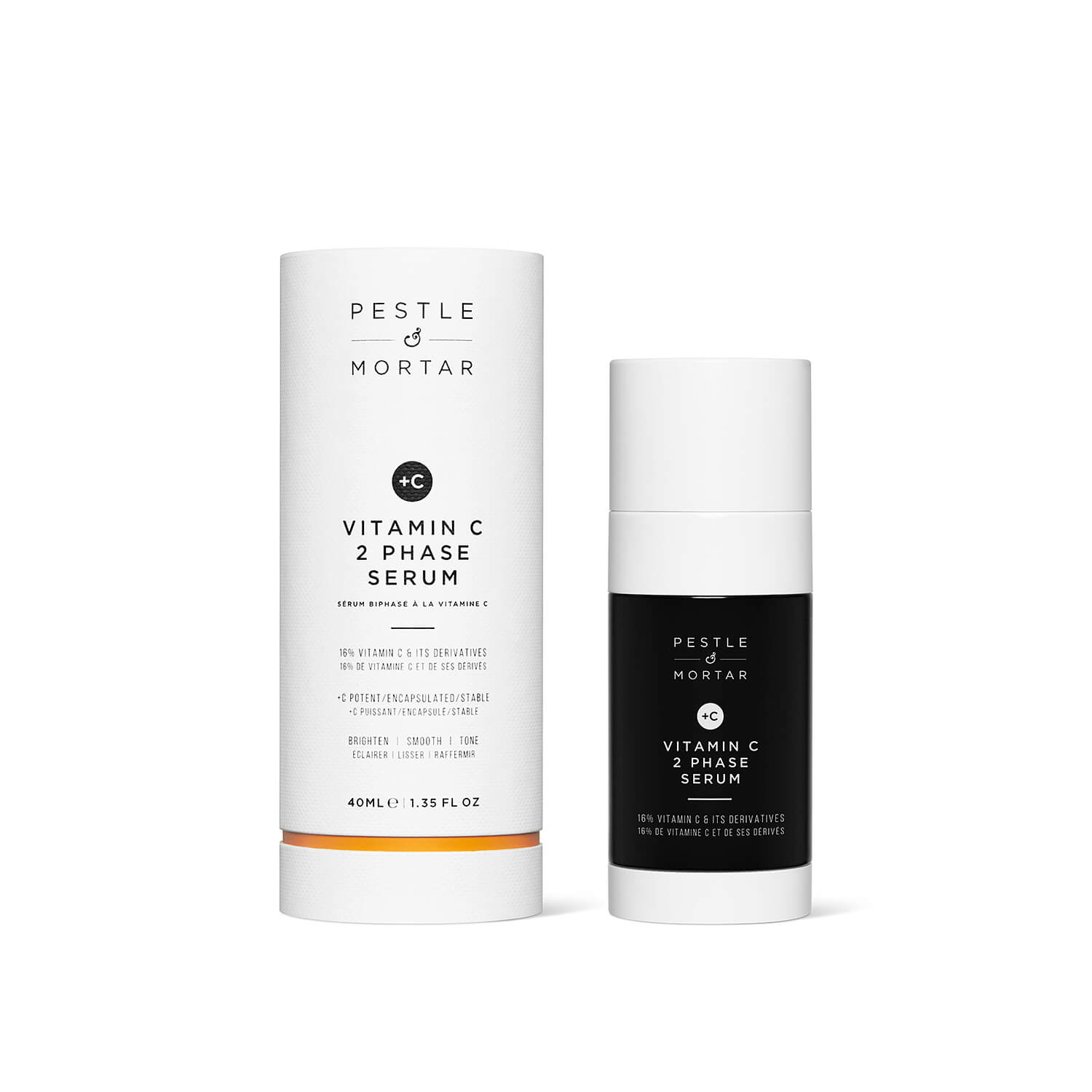 Pestle & Mortar Vitamin C 2 Phase serum Packaging