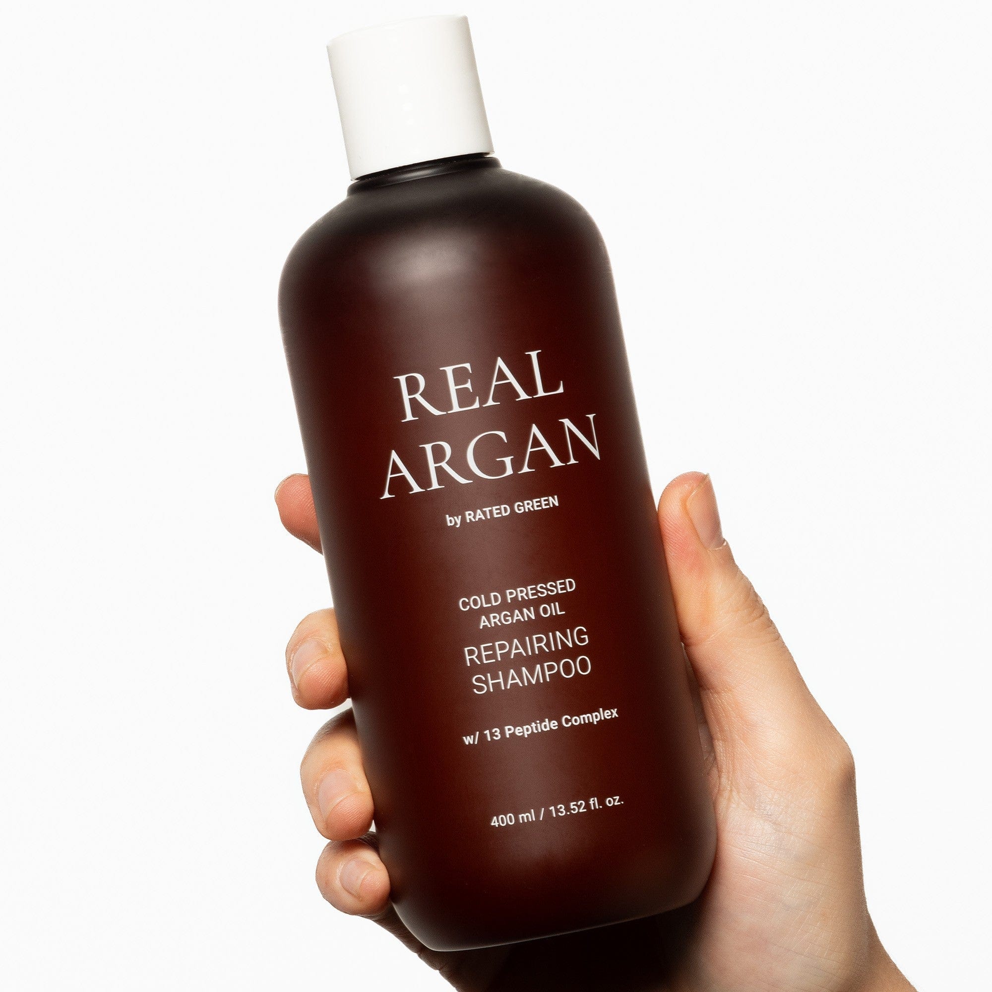 Rated Green Real Argan Repairing Shampoo - Disruptif Beauty 