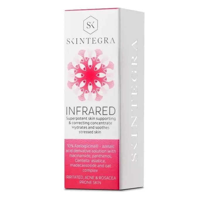 Skintegra Infrared skincare product packaging on a white background