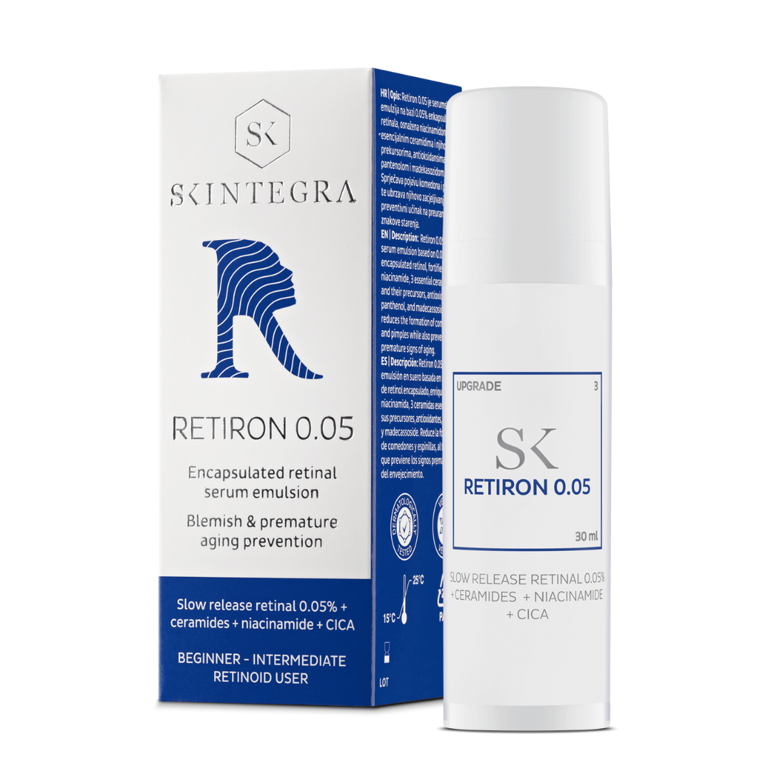 Skintegra Retiron 0.05 Serum with Packaging - Disruptif Beauty 
