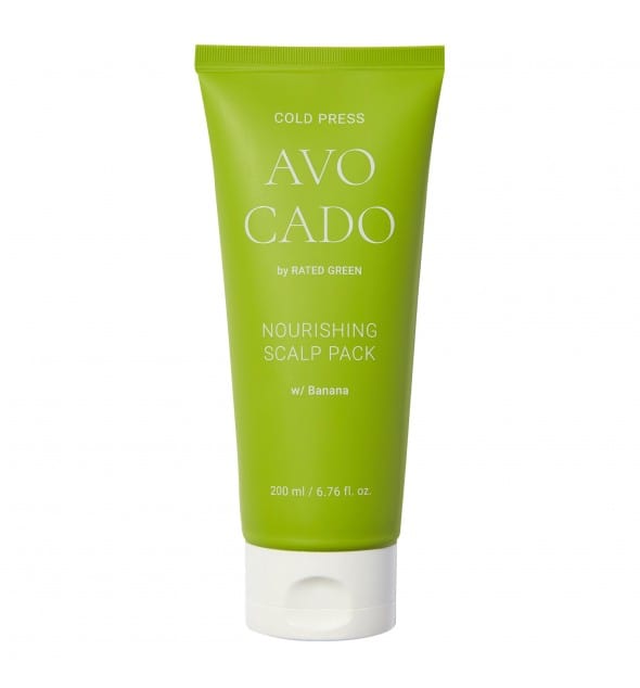 Rated Green Cold Press Avocado Nourishing Scalp Pack 200 mL - Disruptif Beauty 