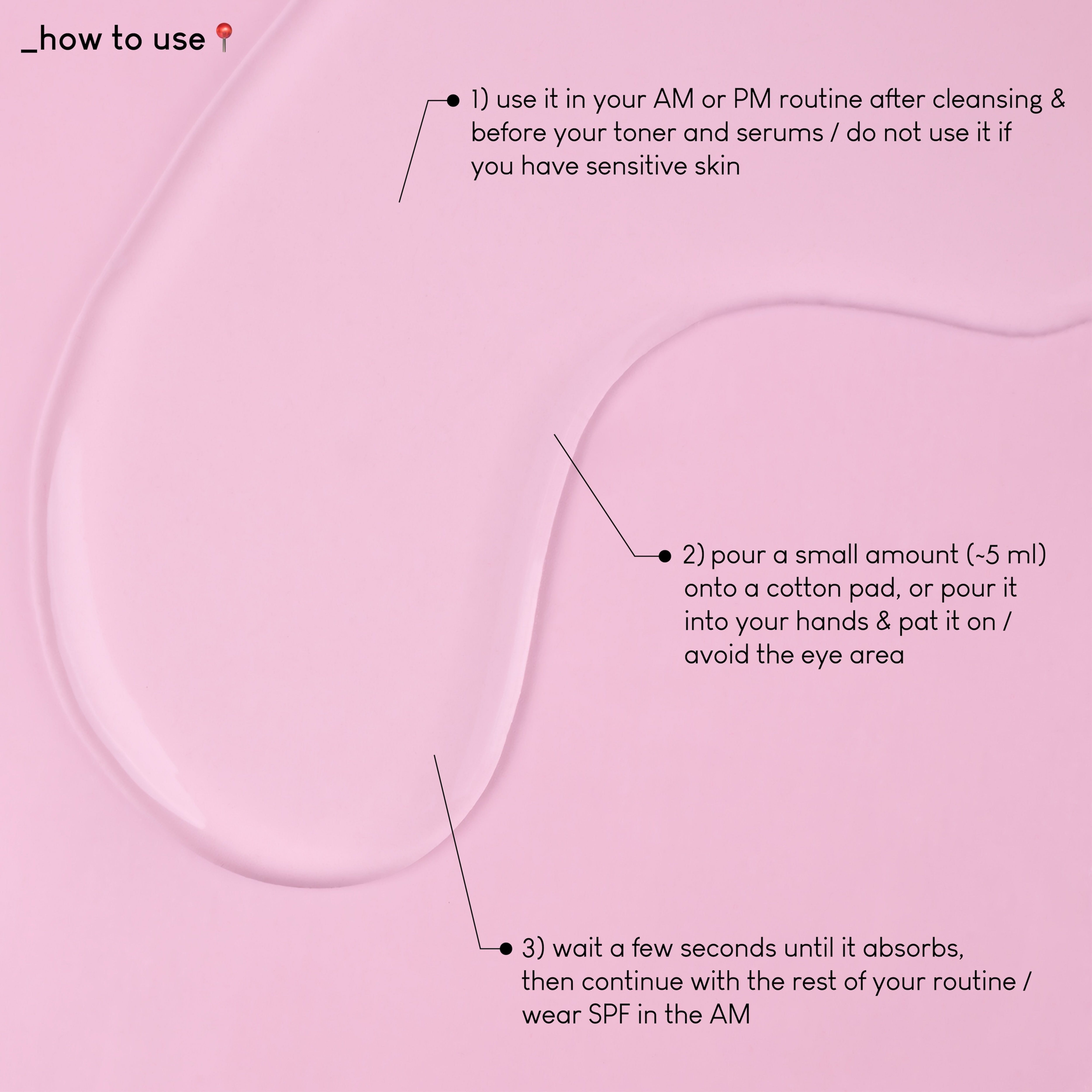 Geek & Gorgeous Smooth Out Exfoliant Toner - Disruptif Beauty 